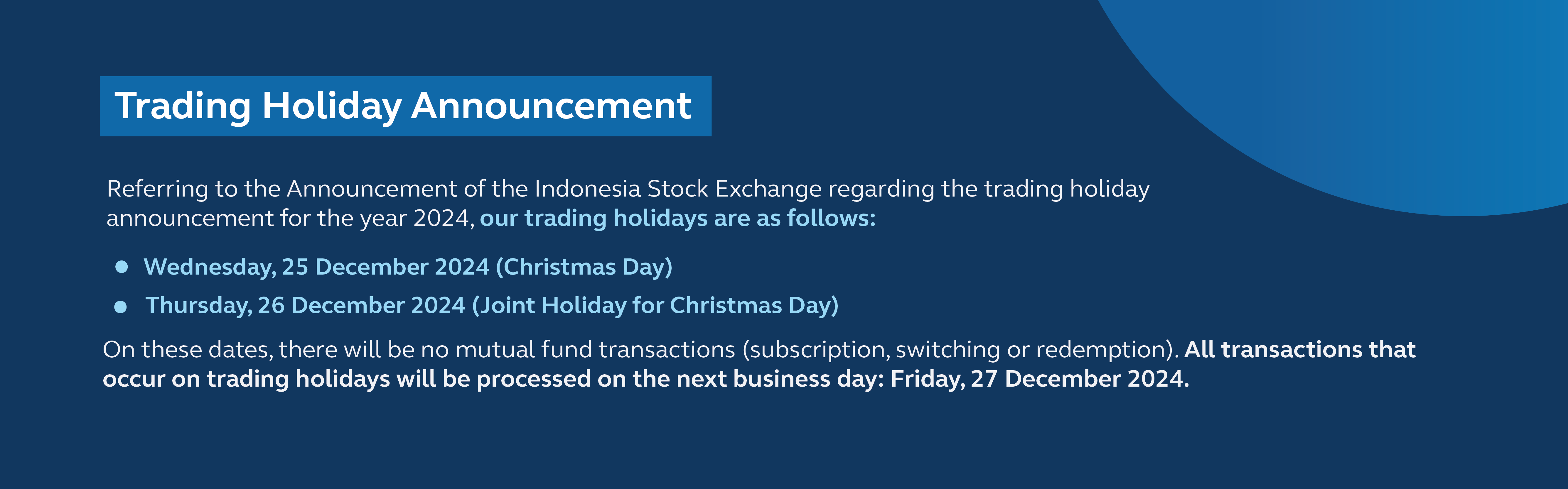 Trading Holiday Announcement_Christmas 2024 